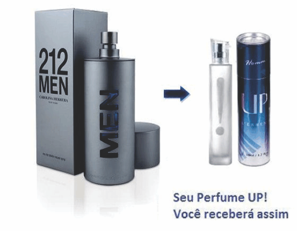 Perfume Masculino UP! 45 - 212 Men